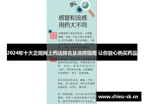 2024年十大正规网上药店排名及选择指南 让你放心购买药品